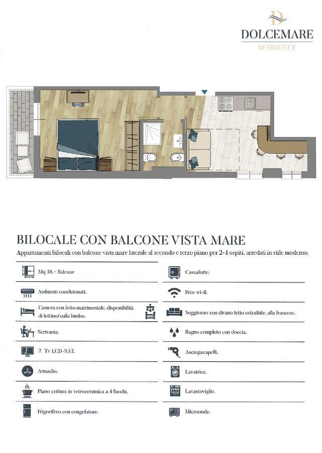 Residence Dolcemare Лайджелия Екстериор снимка